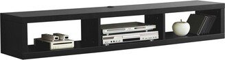 Shallow Wall Mounted A/V Console TV Stand for TVs up to 60 - Martin Furniture