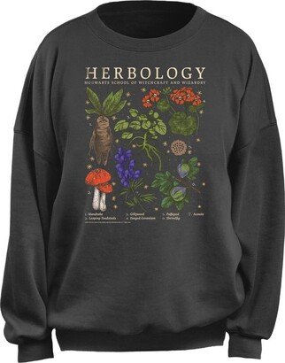 Women's Warner Brothers Junior's Herbology Oversized Fleece-AB