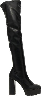 Morgana Knee-Length Platform Boots