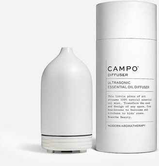 CAMPO® white ceramic ultrasonic essential oil diffuser