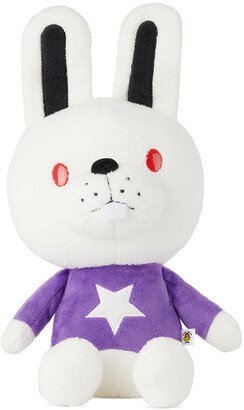 White & Purple Sitting Baby Doppy Doll