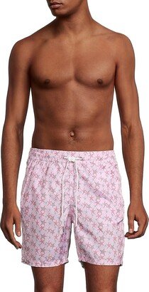 Star-Print Swim Shorts