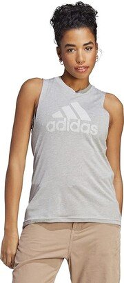 Future Icons Winners 3.0 Tank Top (Medium Grey Heather/White) Women's Clothing