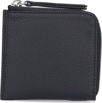 Four-Stitch Zipped Wallet-AB