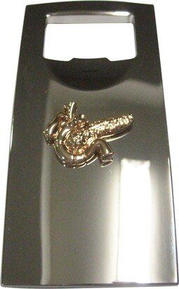 Gold Toned Anatomical Pancreas Bottle Opener