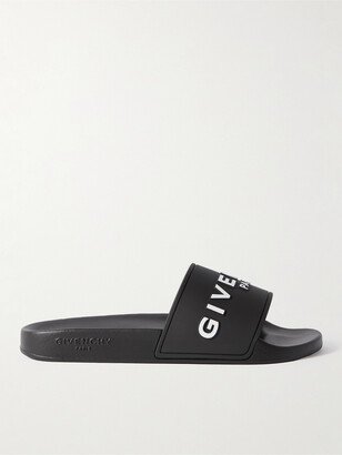 Logo-Embossed Rubber Slides