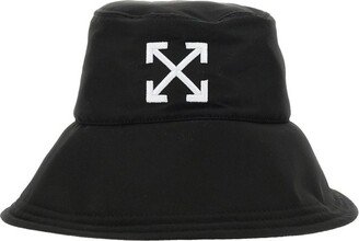 Logo Embroidered Bucket Hat-AY