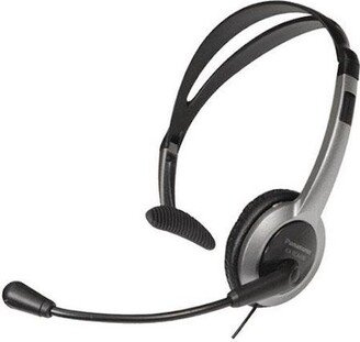 KX-TCA430 Wired Headset - 4 ft Cord length - Volume control & mute button - Adjustable noise-cancellation - Reversible & fold-able Headset