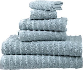 Azure Collection 6Pc Towel Set-AC