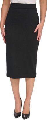 Womens Workwear Knee Pencil Skirt