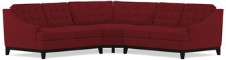 Flores Bannister 3pc Sectional Sofa