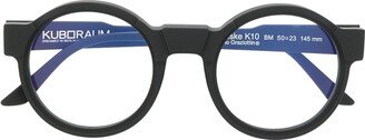 Round Frame Glasses-JJ