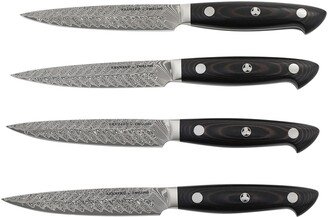 Kramer Euroline Damascus Collection 4-Piece Steak Knives Set