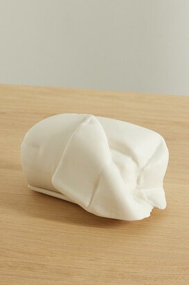 Ceramic Butter Dish - White