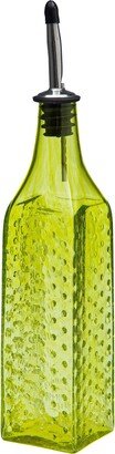 Lime - Hobnail Handblown Glass Olive Oil Dispenser | Soap Balsamic Vinegar Bitters Syrups Dressings Handmade