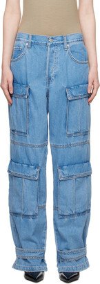 Blue Lex Cargo Jeans