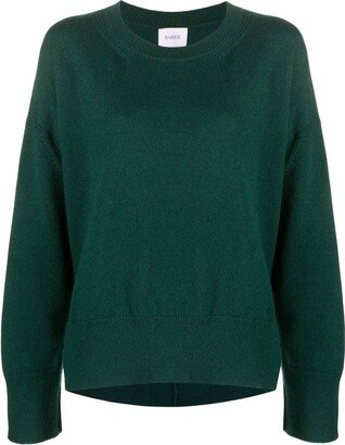 Round-Neck Knit Jumper-AB