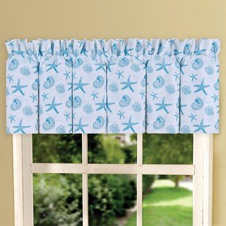 Cora Blue Blouson Valance