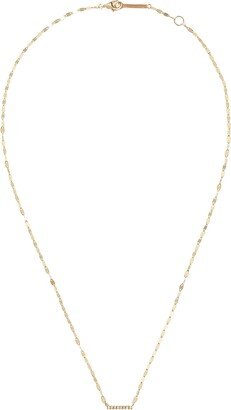 Flawless Mini Bar Diamond Pendant Necklace