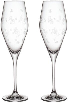 Toy's Delight Champagne Flute, Set of 2
