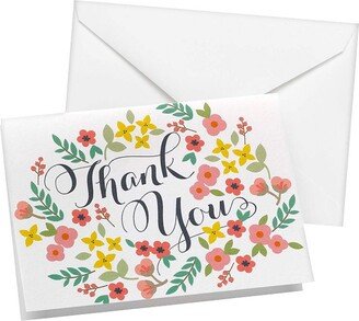 50ct Retro Wedding Collection Thank You Cards