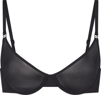 Jelly Sheer Unlined Scoop Bra | Onyx