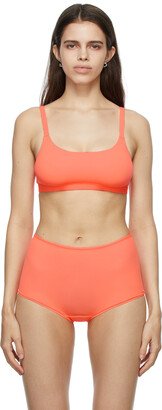 Orange Fits Everybody Scoop Neck Bralette