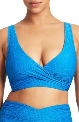 Cross Front Multifit Bikini Top