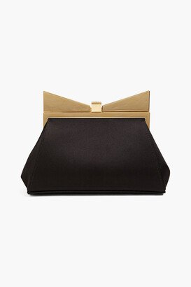 Lady Me satin box clutch