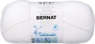 Bernat Baby Sport Big Ball Yarn - Solids-Baby White