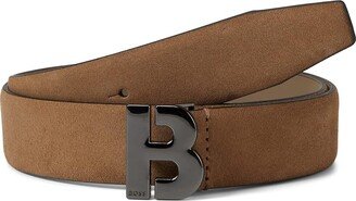 B Icon Belt (Medium Brown) Men's Belts