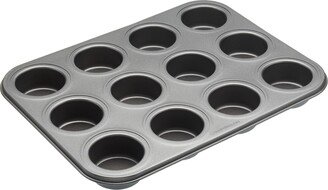 Non Stick 12 Cup Mini Sandwich Tin Black