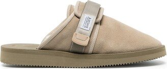 ZAVO-Mab shearling-lined slippers