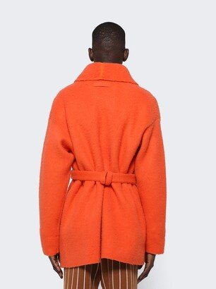 X The Elder Statesman Cashmere And Wool Brushed Robe