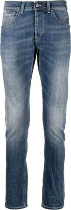Low-Rise Cropped Jeans