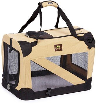 Folding Zippered 360 Vista View Dog Carrier - Large