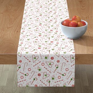 Table Runners: Peppermint Heart - Multi Table Runner, 72X16, Multicolor