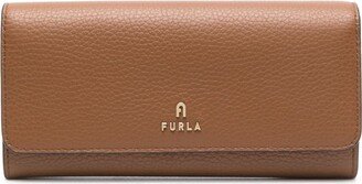 large Camelia leather wallet