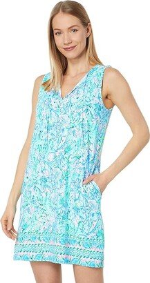 Johana Cover-Up (Surf Blue Soleil It On Me) Women's Swimwear