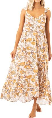 Annie Antique Botanical Cover-Up Dress