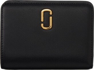 Black 'The J Marc Mini Compact' Wallet