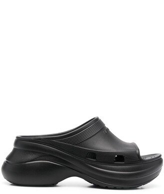 x Crocs™ platform slide sandals