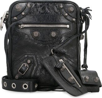 Le Cagole Leather Crossbody Bag