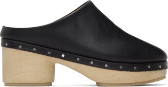 Black Studio Clogs