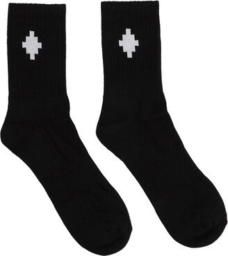 'cross Sideway' Socks