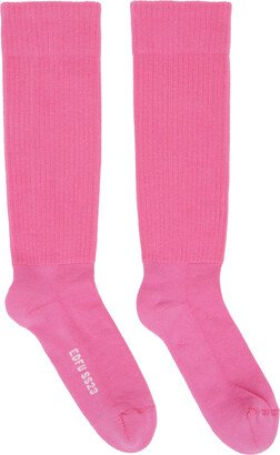 Pink Thick Socks