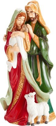 Holiday Musical Holy Family Figurine, 9.5-in