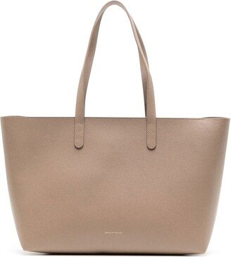 Embossed-Logo Detail Tote Bag