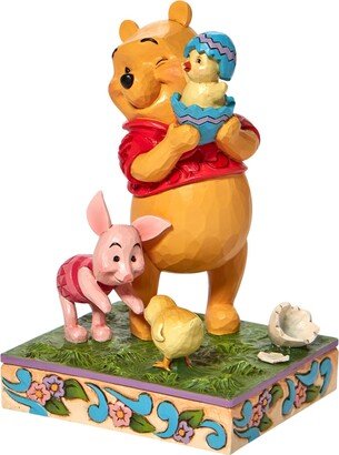 Jim Shore Pooh and Piglet with Chick