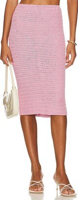 Bahia Maria Maxi Rose Midi Skirt-AA